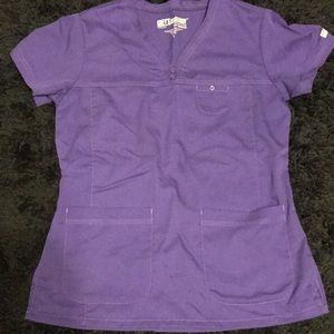 Purple scrub set